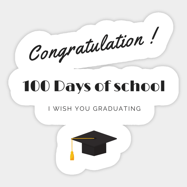 100 days of school Sticker by GloriaArts⭐⭐⭐⭐⭐